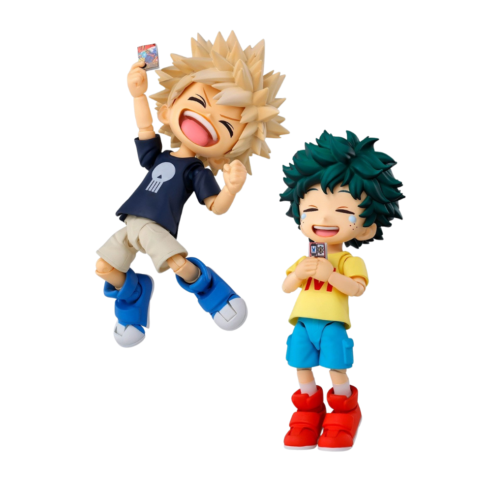 my hero academia izuku midoriya y katsuki bakugo
